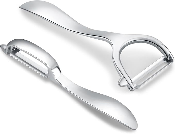 Ergonomic Stainless Steel Peeler – Multi-Functional Fruit & Vegetable Peeler, Durable & Easy to Clean Kitchen Tool