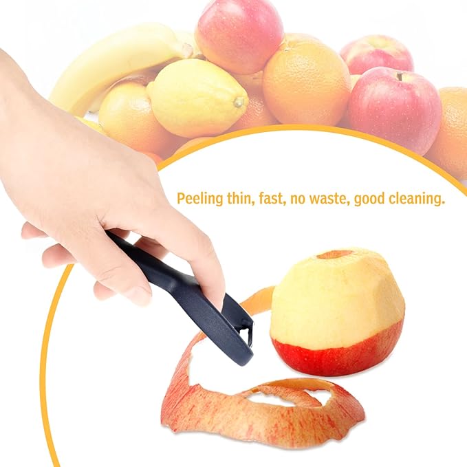 Ceramic Blade Peeler – Multi-Functional Fruit & Vegetable Peeler with Ergonomic Non-Slip Handle Lightweight, Durable & Easy to Clean