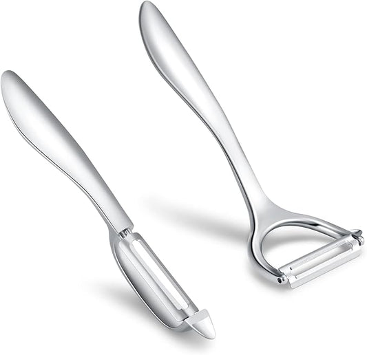 Ergonomic Stainless Steel Peeler – Multi-Functional Fruit & Vegetable Peeler, Durable & Easy to Clean Kitchen Tool