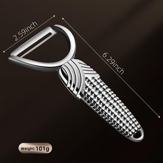 Creative Stainless Steel Peeler - 6.29 - inch Handle + 2.59 - inch Blade, 101g, Kitchen Fruit & Vegetable Peeling Tool