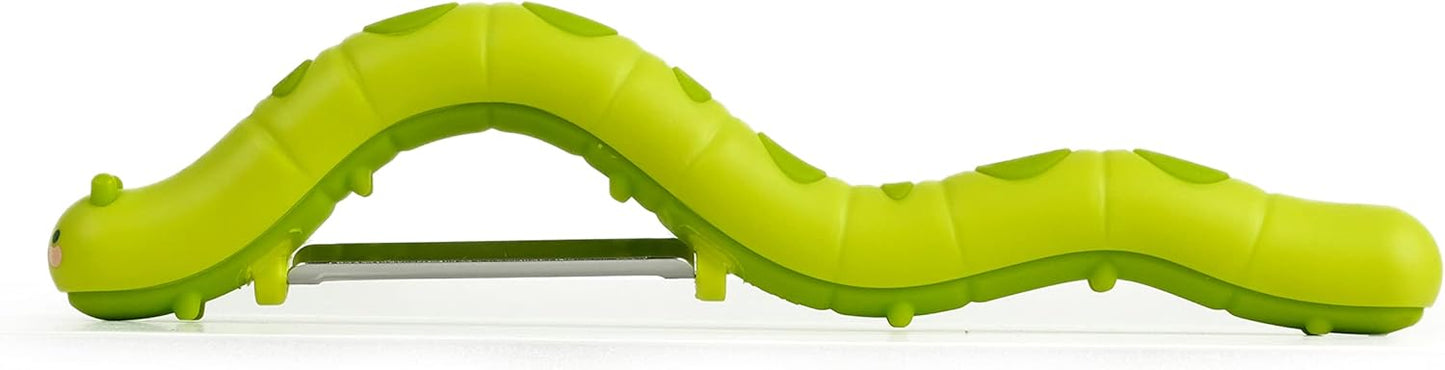 Want to make kitchen prep fun and easy? This 6.7 - inch (about 17.02 cm) caterpillar - shaped peeler is your must - have kitchen gem!