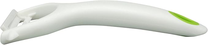 White Ceramic Blade Peeler Set with Protective Cover – Multi-Functional Y-Shaped Fruit & Vegetable Peeler