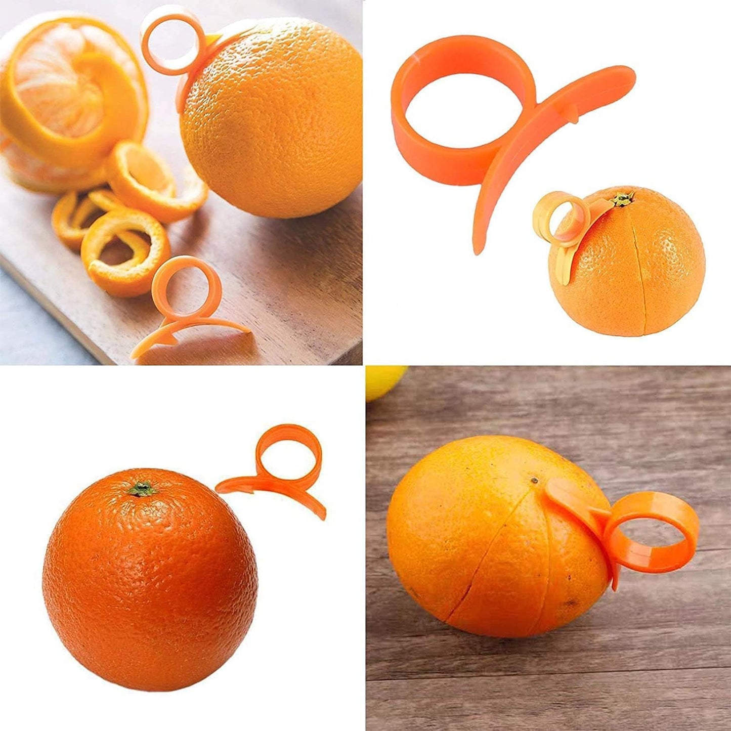 Stainless Steel Peeler Set – Multi-Functional Kitchen Fruit & Vegetable Peeler Kit Straight Peeler + Y-Shaped Peeler + 2 Citrus Peelers with Ergonomic Non-Slip Handle